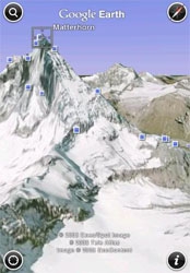 Google Earth passe en résolution HD sur l'iPhone 4 Google Earth passe en résolution HD sur l'iPhone 4